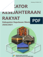 Indikator Kesejahteraan Rakyat Kabupaten Kepulauan Mentawai 2020_2021