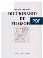 Ferrater Mora - Dicc de Filosofia D