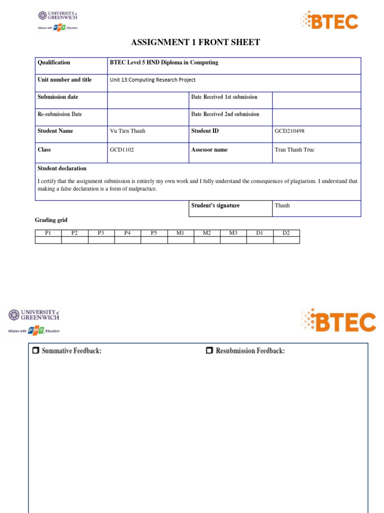 Computing Research Project Proposal | PDF | Quantitative Research ...