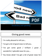 Good and Bad News