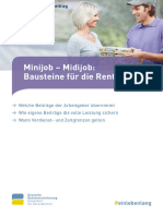 Minijobs Midijobs Bausteine Fuer Die Rente