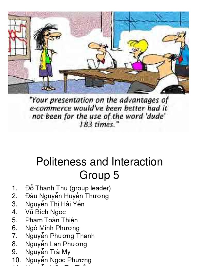 Politeness and Interaction | PDF | Human Communication | Communication