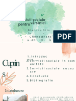 Servicii Sociale Pentru Vârstnici