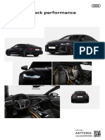 Audi RS7 Sportback Performance Konfigurationsliste (Voll) - MJ2024