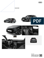 Audi A3 Allstreet Konfigurationsliste (Voll) - MJ2024