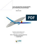 Steady Transonic Aerodynamic and Aeroelastic Modeling For Preliminary Aircraft Design