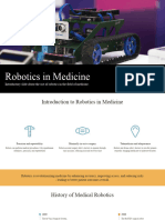 Robotics in Medicine