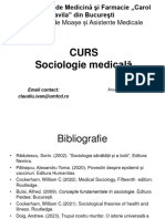 Curs 3 - Sociologie Si Sociologia Medicala - Introducere