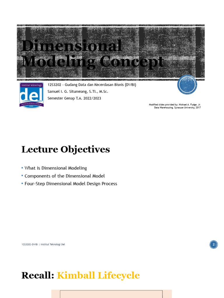 03 Dimensional Modeling Concept | PDF | Data Warehouse | Data Management