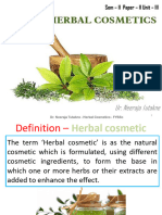 Herbal Cosmetics