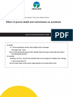 Impact of rut depth and IRI on accidents - Translated