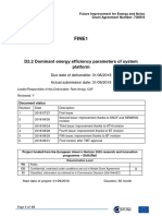FINE-T2.2-D-CAF-003-07 - D2.2 Dominant Energy Efficiency Parameters of System Platform Demonstrators