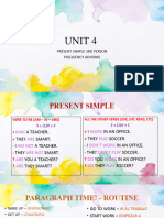 a1.2 Unit 4 Present Simple 3rd Person - Frequency Adverbs