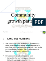 Community Growth Patterns