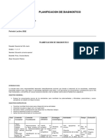 PLANIFICACION DE DIAGNOSTICO 1