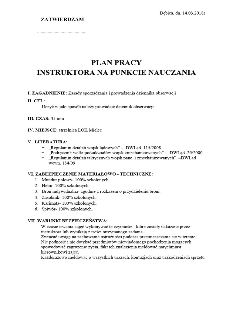 Zasady Bezpiecznego Prowadzenia Doświadczeń I Obserwacji PP - Zasady sporządzania i prowadzenia dziennika obserwacji | PDF