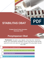 Pkpa Rajal Des 2016 - Stabilitas Obat