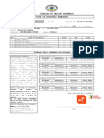 Direcção de Registo Académico Ficha de Inscrição Semestral