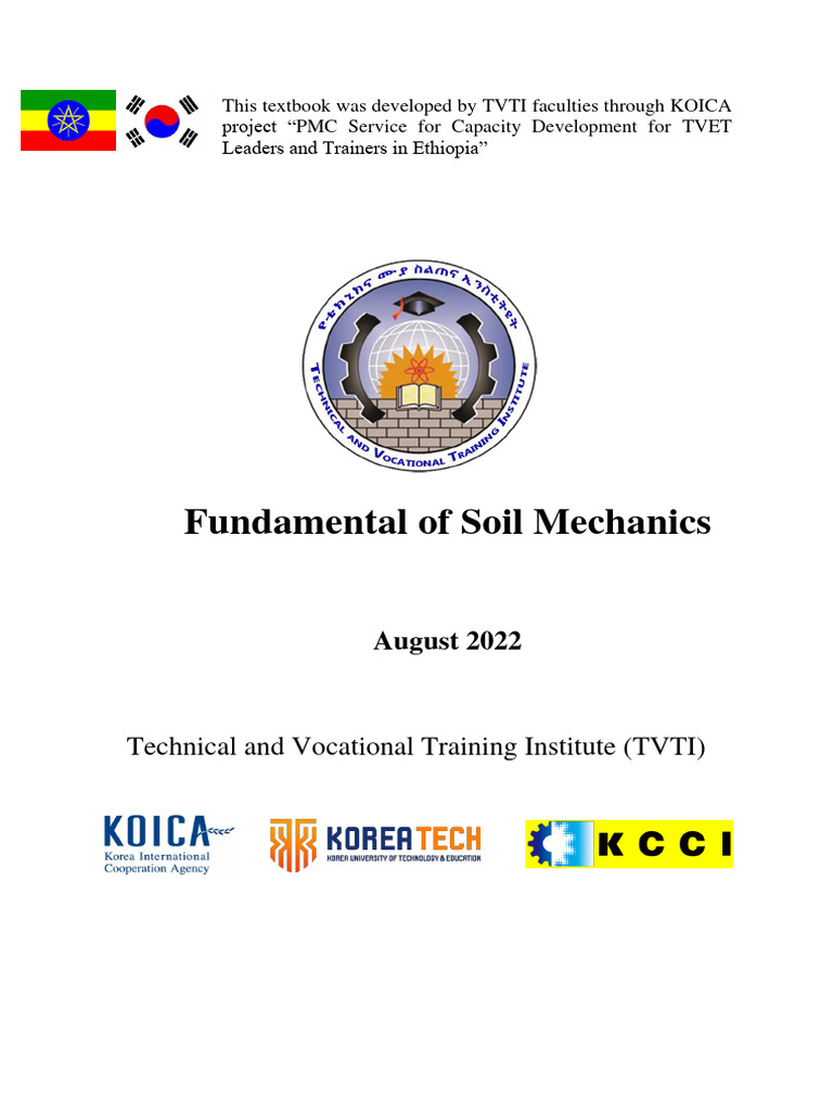 Final Edited Draft Text Book On Fundamentals of Soil Mechanics | PDF ...