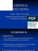 Puerperal Infections