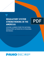 Regulatory System Strengthening in The Americas