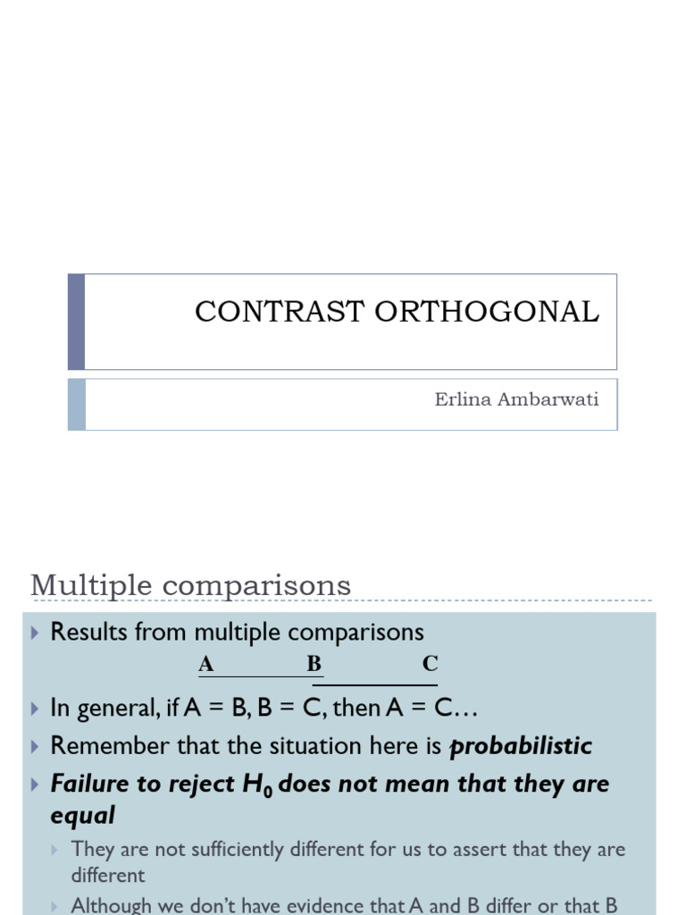 IV. UJI LANJUTCONTRAST ORTHOGONAL PDF Degrees Of Freedom