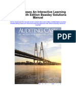 Full download Auditing Cases An Interactive Learning Approach 6Th Edition Beasley Solutions Manual pdf