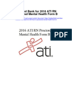 Full download Ati Test Bank For 2016 Ati Rn Proctored Mental Health Form B pdf