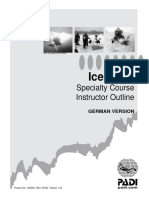 Ice Diver Specialty Course Instructor Outline