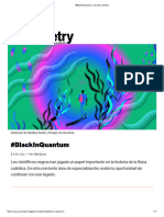 #BlackInQuantum - Revista Simetría