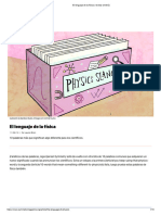 2023-01-24 El Lenguaje de La Física - Revista Simetría