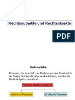 3a - Übersicht Rsubj - Robjekte U Übung Vertretbar