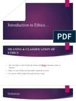 Unit 1 Introduction to Ethics