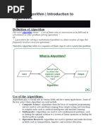 What Is Algorithm