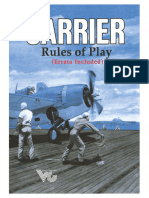 CARRIER RULES Incorporating Errata (Reduced)