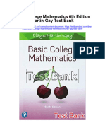 Download full Basic College Mathematics 6Th Edition Martin Gay Test Bank pdf