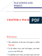 Chapter 4 Web Hosting