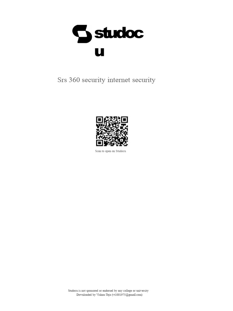 360 security - Internet security | PDF | Antivirus Software | Computer ...