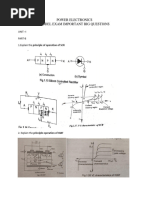 Power Electronics Unit 1-5 Diagrams PDF