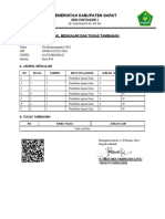 Jadwal-Nia Kurnianingsih, S.Pd.I