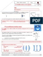 Spé-Lentilles Minces Convergentes