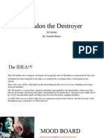 Abbadon The Destroyer: 3D Model by Samuel Burns