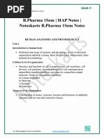 Carewell Pharma HAP Unit 2 Notes PDF | PDF
