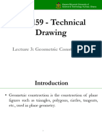 Lecture 3 - Geometric constructions