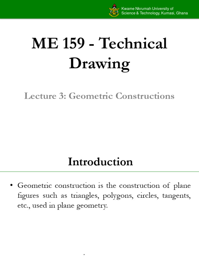 Geometric Constructions Techniques | PDF | Circle | Analytic Geometry