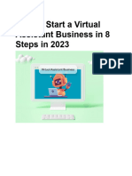 How to Start a Virtual Assistant Business in 8 Steps in 2023