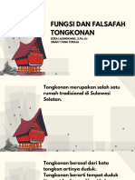 Fungsi Dan Falsafah Tongkonan