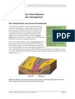 Soil Characteristic That Influence Nitrogen and Water Management