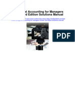 Full Download Managerial Accounting For Managers Noreen 3Rd Edition Solutions Manual PDF