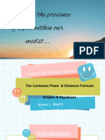Catesian Plane,Distance Formula, Graphs and Equation (1)
